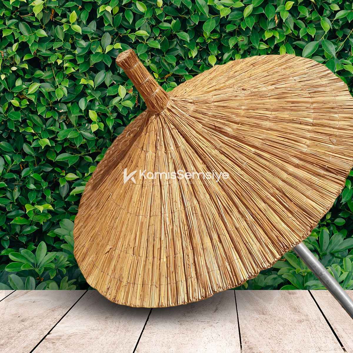 İstanbul Kamış Hasır Şemsiye