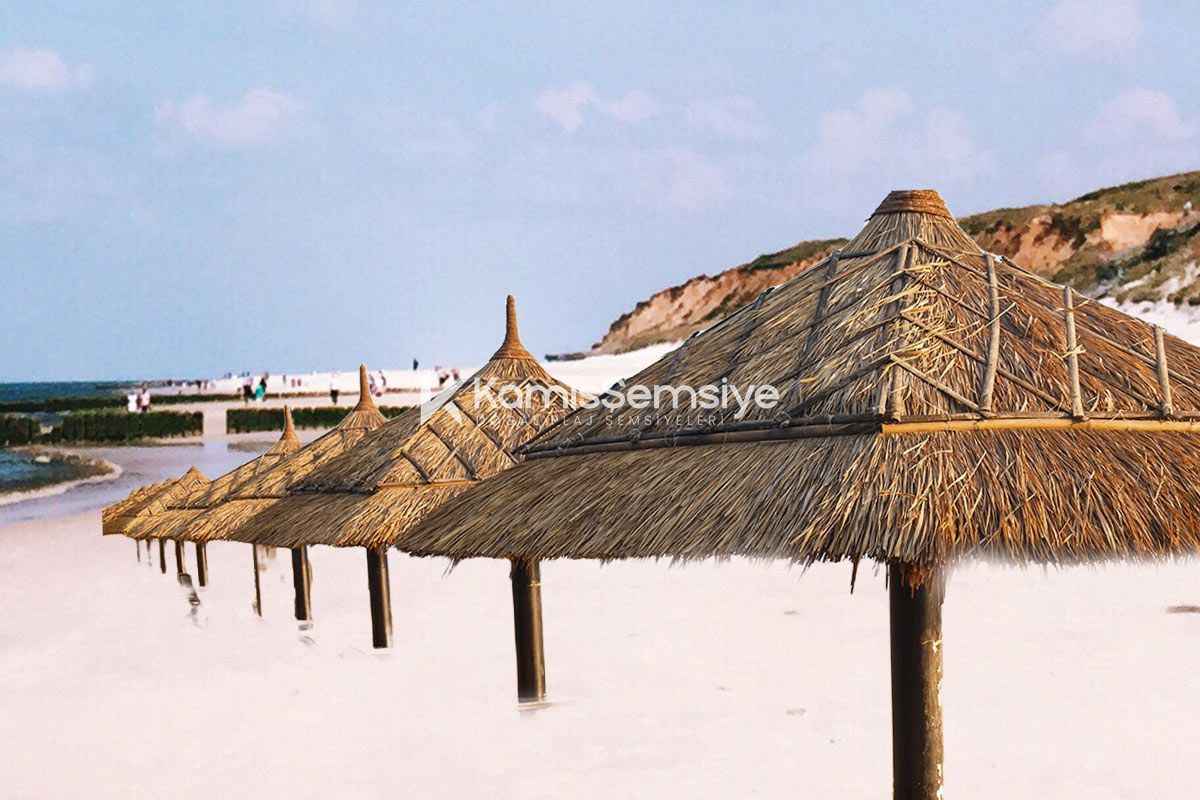 Antalya Kamış Hasır Şemsiye